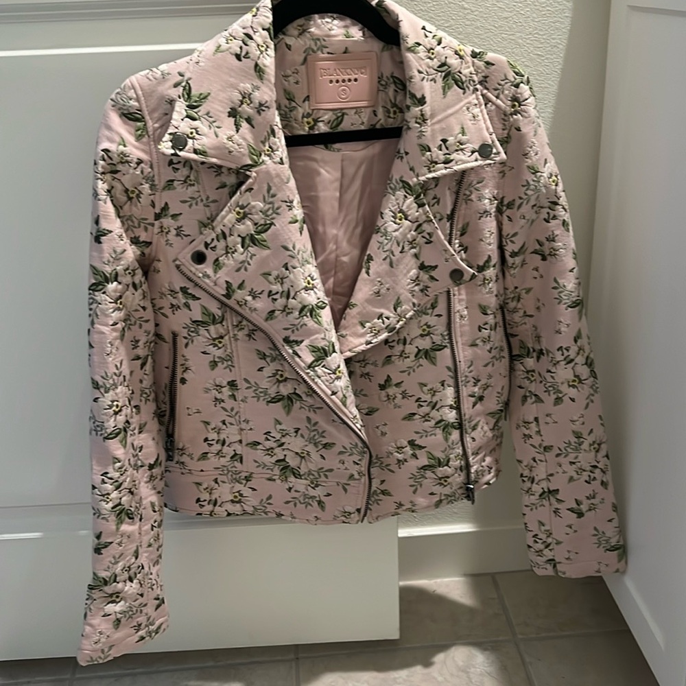 Floral Moto Jacket